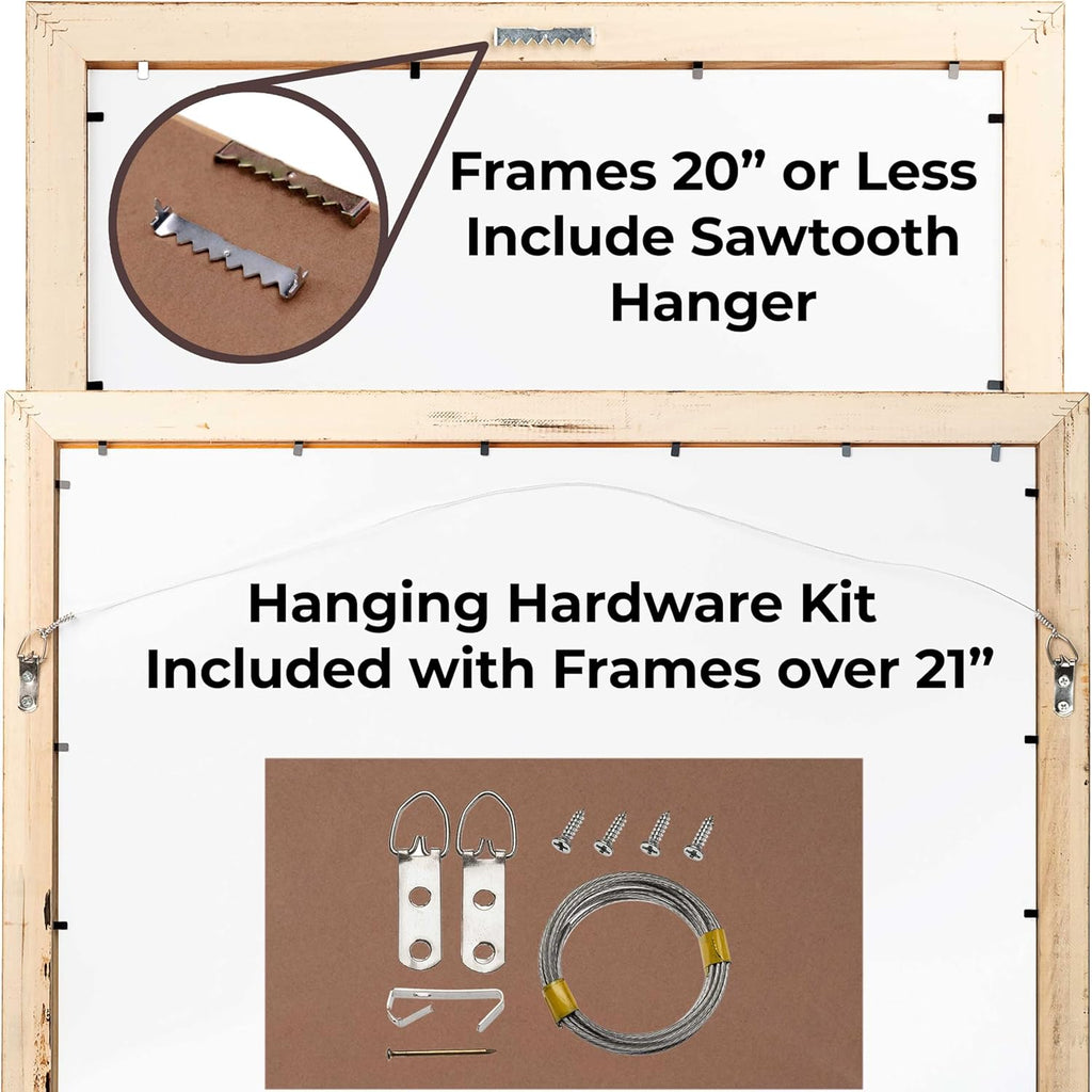 11x28 Shadow Box Frame Black | 1 Inch Deep Solid Wood Shadowbox Display Frame | UV Resistant Acrylic Plexiglass, Acid Free Backing, and Hanging Hardware | Dugan Picture Frame Style