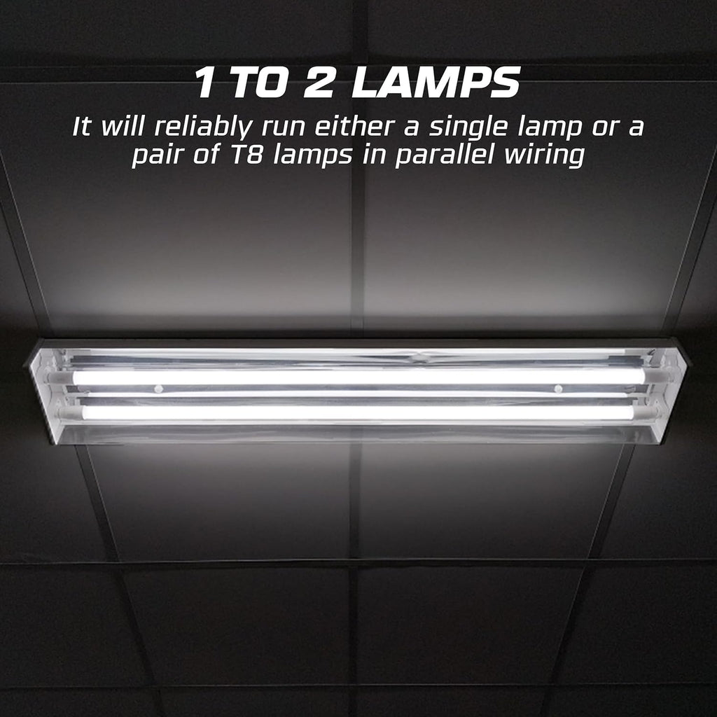 10 Pack - Replacement for ICN-2P32-SC 1 & 2 Lamp T8 Fluorescent Electronic Ballast - 120-277 Volt - Instant Start - UL Approved