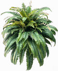 Giant Artificial Boston Ferns for Outdoors Large,Uv Resistant Lifelike Artificial Plants Large,Faux Fern Silk Ferns That Look Real,Fake Fern for Outside Lifelike 128 Branches