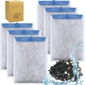 6 Pack Large Replacement Aquarium Filter Cartridges Compatible with Tetra Whisper Bio-Bag Filters, Fish Tank Large Filter Cartridges for Whisper 20i/40i IQ20/30/45/60 PF20/30/40/60 Power Filters