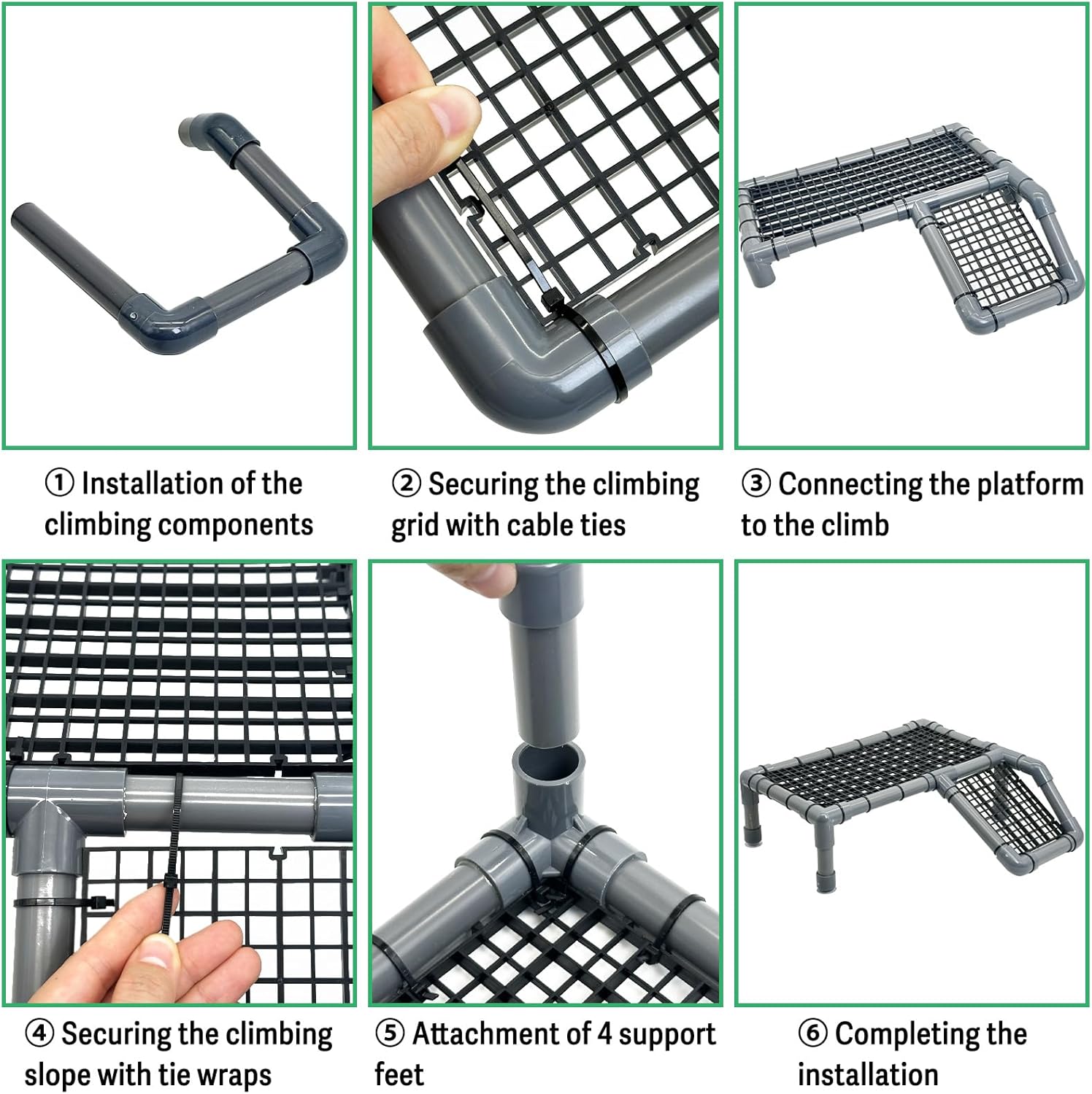 Fhiny Turtle Basking Platform, Plastic Turtle Docks for Basking Reptile Climbing Ramp Tortoise Dock Basking Area for Aquatic Turtles Tortoise Tank Accessories Decor for Lizard Gecko Hermit Crab