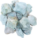 Crocon 1/4 LB Aquamarine Rough Bulk Natural Stone Raw Gemstone Tumbling Cabbing PolishingMining Chakra Balancing Reiki Healing Good Luck Home Office Decor