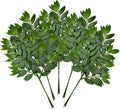 36Pcs Italian Ruscus Greenery Stems Artificial Silk Greenery Leaves for DIY Wedding Arch Bouquet Filler Table Centerpieces Home Indoor Decor