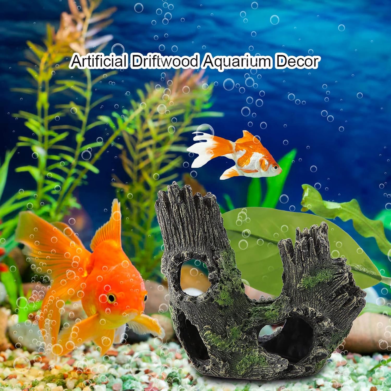 Aquarium Driftwood, Fake Driftwood Aquarium Decorations Aquarium Decor Wood Reptile Driftwood Artificial Driftwood for Aquarium (02)