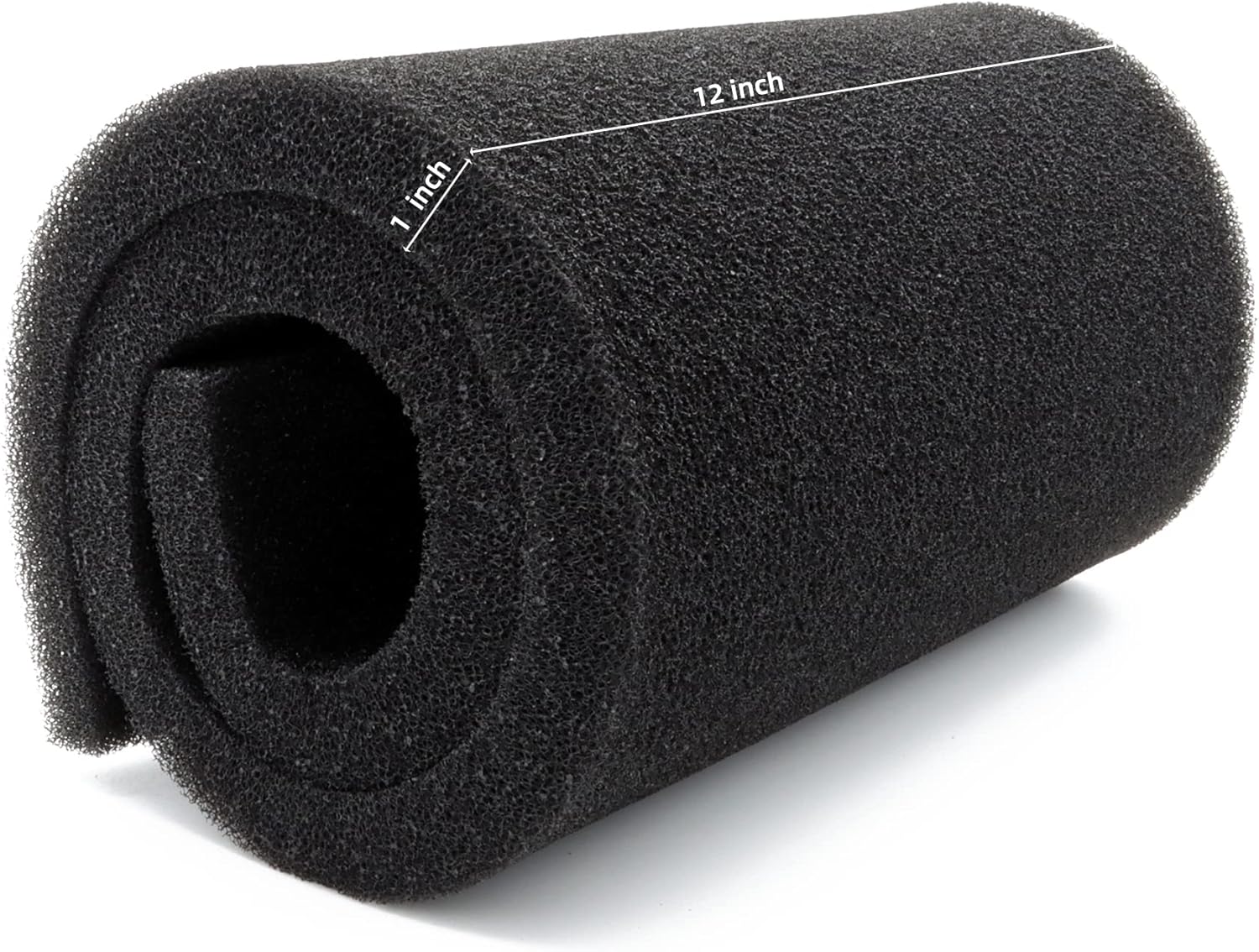ALEGI Aquarium Filter Media Foam Material Cut to Fit, 36" x 12" x 1", 40 PPI Bio Pre Filter Sponge Pad Sheet for Fish Tank