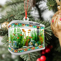 Personalized Aquarium Fish Tank Ornament, Fishes Christmas Ornament, Underwater Aquarium Ornament, Aquarium Decorations for Fish Tank, Gift for Ocean Lovers, Scuba Divers (FT7)