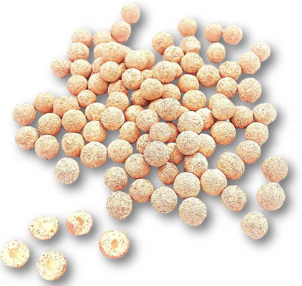 Aquarium Biological Filter Media Hollow Center Ceramic Rings + Bio Balls for Fish Tank (Hollow Bio Balls)