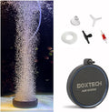 UPETTOOLS Aquarium Nano Air Stones Set, 3.2 Inch Fish Tank Bubbler High Dissolved Oxygen Aerator Stone Aquarium Oxygen Diffuser Bubble Release for Fish Tank Aquarium and Hydroponic (No Air Pump)