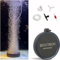 UPETTOOLS Air Stone for Aquarium Fish Tank, 4 Inch Aquarium Bubbler Kit Quiet High Dissolved Oxygen Diffuser, Nano Oxygen Aerator Stone with Air Tube Control Valve for Tanks and Hydroponics