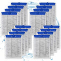16 Pack Large Filter Cartridges for Tetra Whisper Bio-Bag Filters, Aquarium Replacement Filter Cartridges for Whisper 20i/40i, IQ20/30/45/60, PF20/30/40/60 and Repto Filter