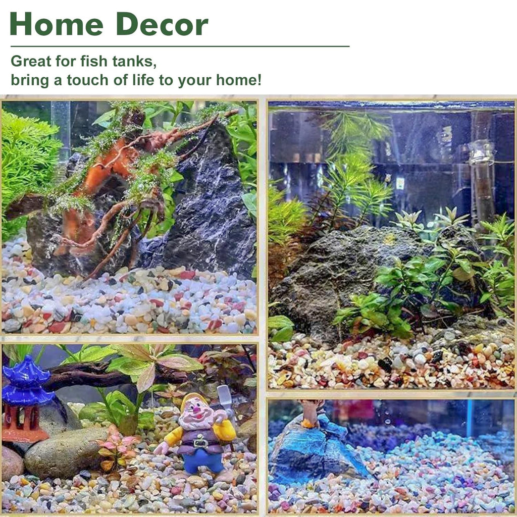 11 lbs Succulent and Cactus Bonsai Pebbles, 6-9mm Decorative Landscaping Stones Natural Garden Gravel Rocks for Indoor Outdoor Plants Aquariums DIY, and Gardening Top Dressing, Green Zeolite
