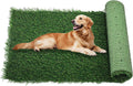 Artificial Grass Rug Outdoor Indoor,1.5 in Thick,Fake Grass Carpet Synthetic Turf Rug Realistic Turf Rug for Garden,Balcony,Patio with Drainage Holes (3FTX5FT)