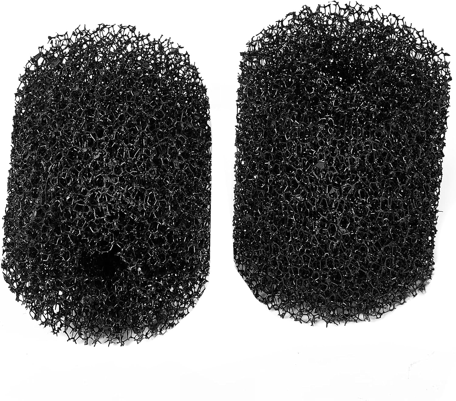 UNEAK 2-Pack Small Premium Pre Filter Sponge Aquarium Intake High-Porosity Foam Roll Fish Tank Shrimp Beta Baby Fish Replacement Foam Cover Filtration Freshwater Saltwater 5-20 Gallons Easy to Clean