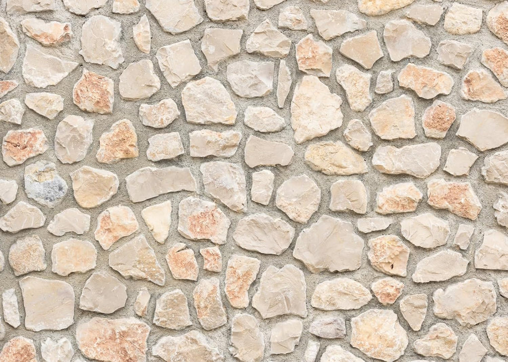 10x8ft Fabric Stone Brick Wall Backdrop Natural Rock Wall Textured Photography Background Wallpaper Birthday Wedding Party Decor Newborn Baby Kids Adults Portrait Photoshoot Photo Studio Props