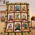 Hummingbird Throw Blanket Hummingbird Bird Stuff Gifts for Kids Girls Boys Adults Women Men Soft Cozy Warm Plush Fluffy Fuzzy Fleece Blanket Decor 40''X50''