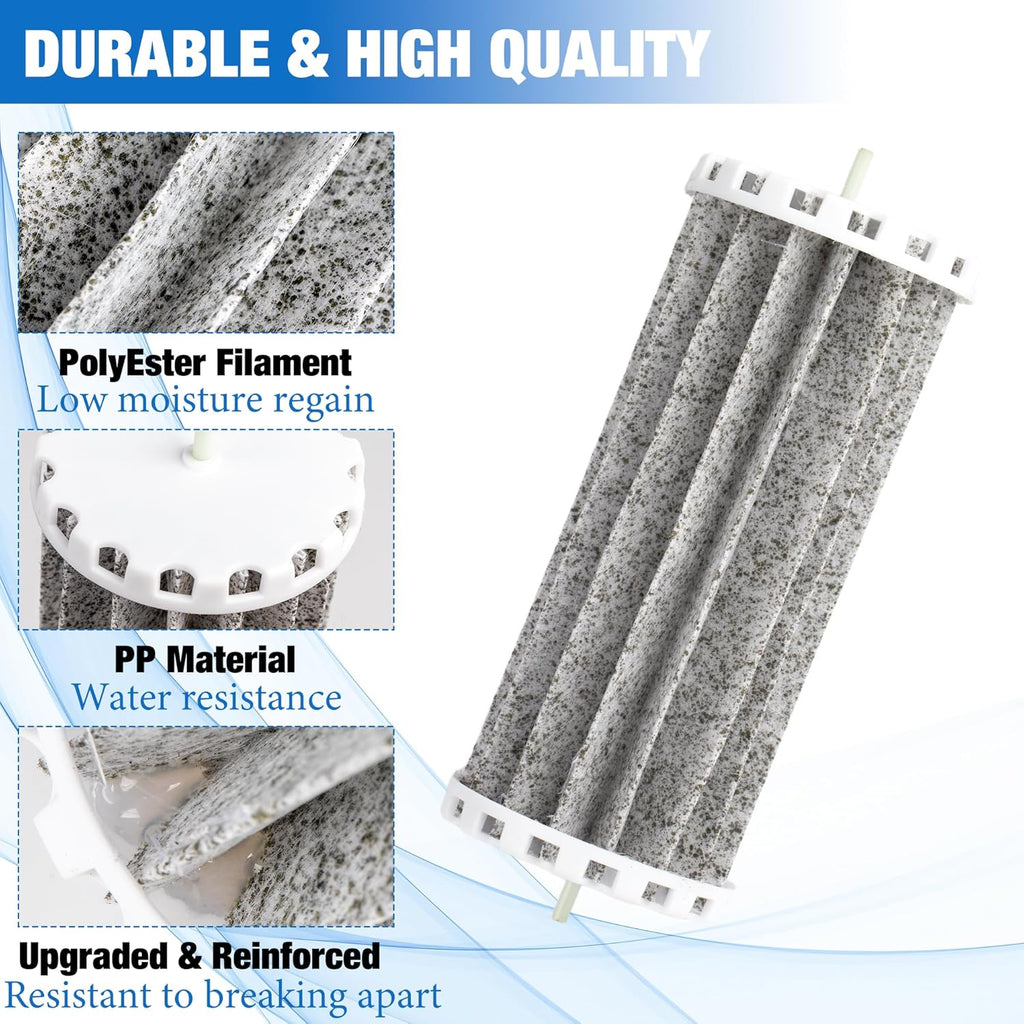 Bio Wheel Aquarium Filter Compatible with Marineland Penguin 200B 350B Bio-Wheel Power Filter Replacement Parts for 200 350 Assembly Biowheel Fish Tank Hang On Filter Part PRBW2350B (4 Pack)