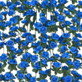BLEUM CADE 12Pcs 98.4Ft Flower Garland Artificial Rose Vines for Bedroom, Cute Fake Hanging Flower Vines Floral Garland Decorations for Wedding Party Wall Room Decor Aesthetic