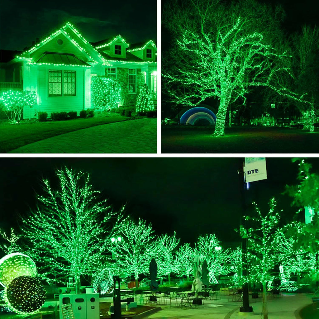 ZNYCYE St.Patrick's Day Fairy String Lights, 8.2Ft 50 LED Fairy Green Lights with Timer, 8 Modes Battery Operated Fairy Lights, 4 Pack Mini Led String Lights for St.Patrick's Decoration(Green)