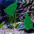 2PCS Fish Spawning Mops Fish Breeding Aquatic Plant Fish Hideout for Aquarium Floating, Fry Hiding Decorations, Green