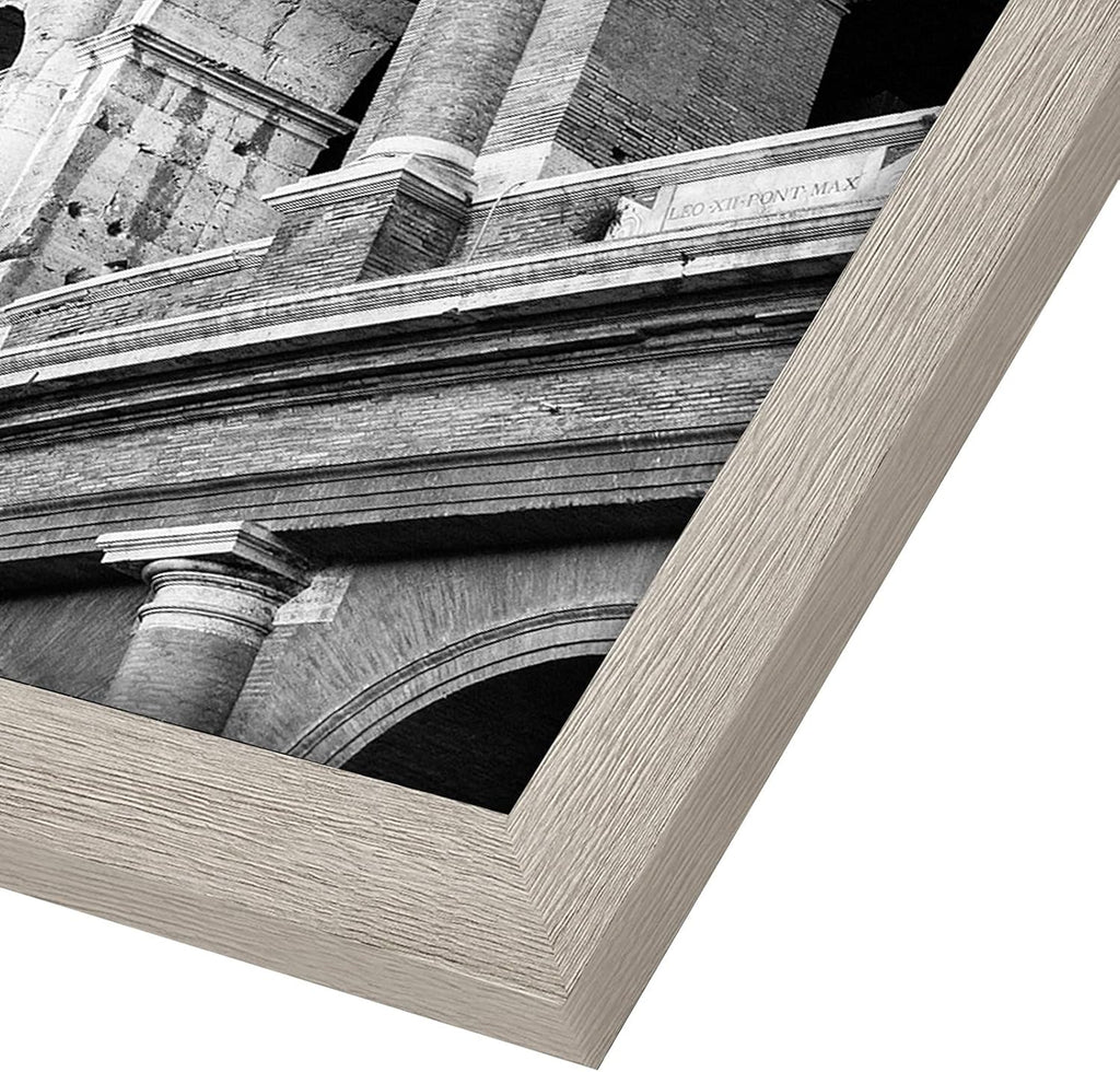 Americanflat 20x24 Picture Frame with Polished Plexiglass - Wide Picture Frames Made of Engineered Wood for Vertical or Horizontal Wall Display - Epic Collection - Driftwood