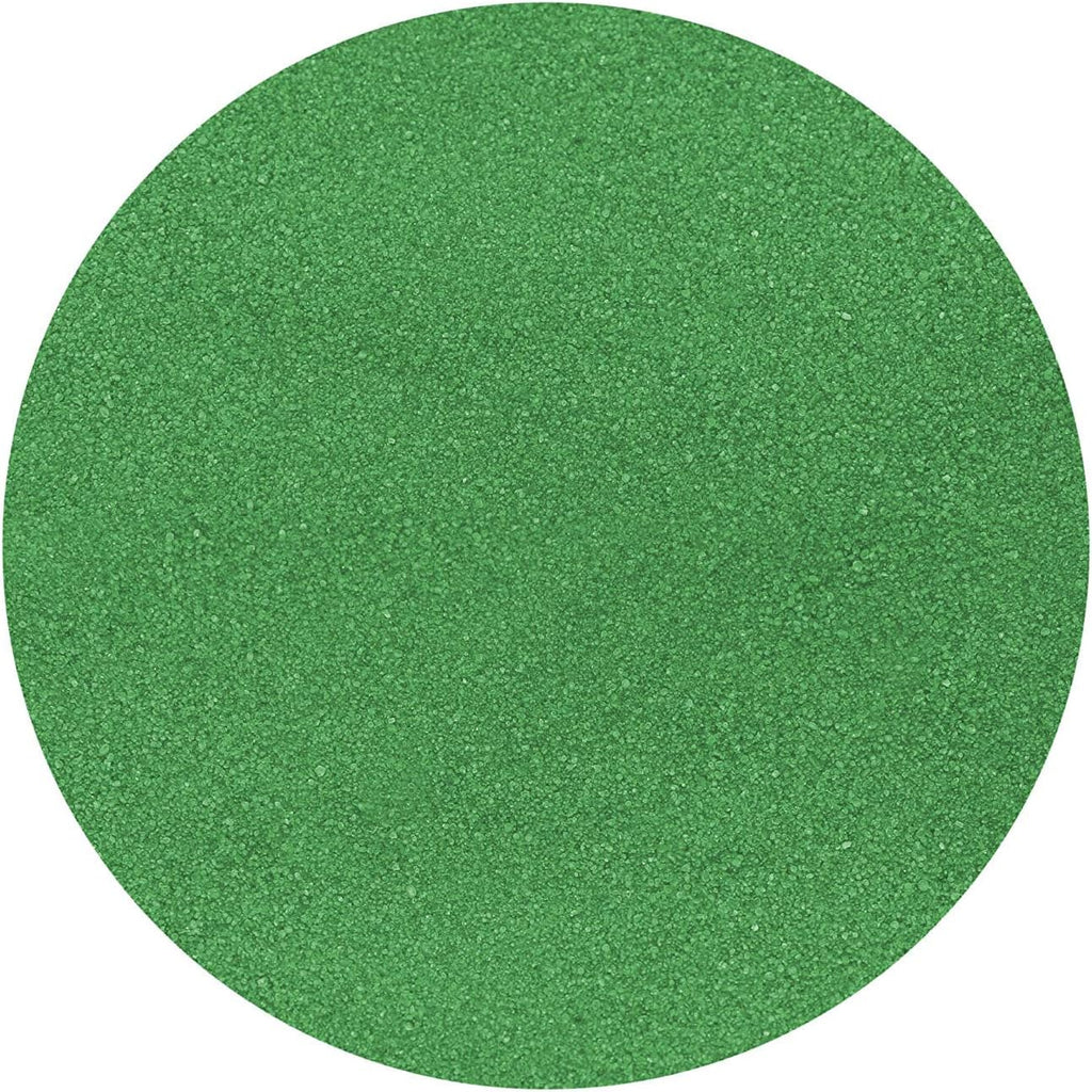 Activa Light Green Decorative Colored Sand in Resealable Bag, 5lb (2.27kg) | Fine Grain & Fade-Proof Sand for Arts & Crafts