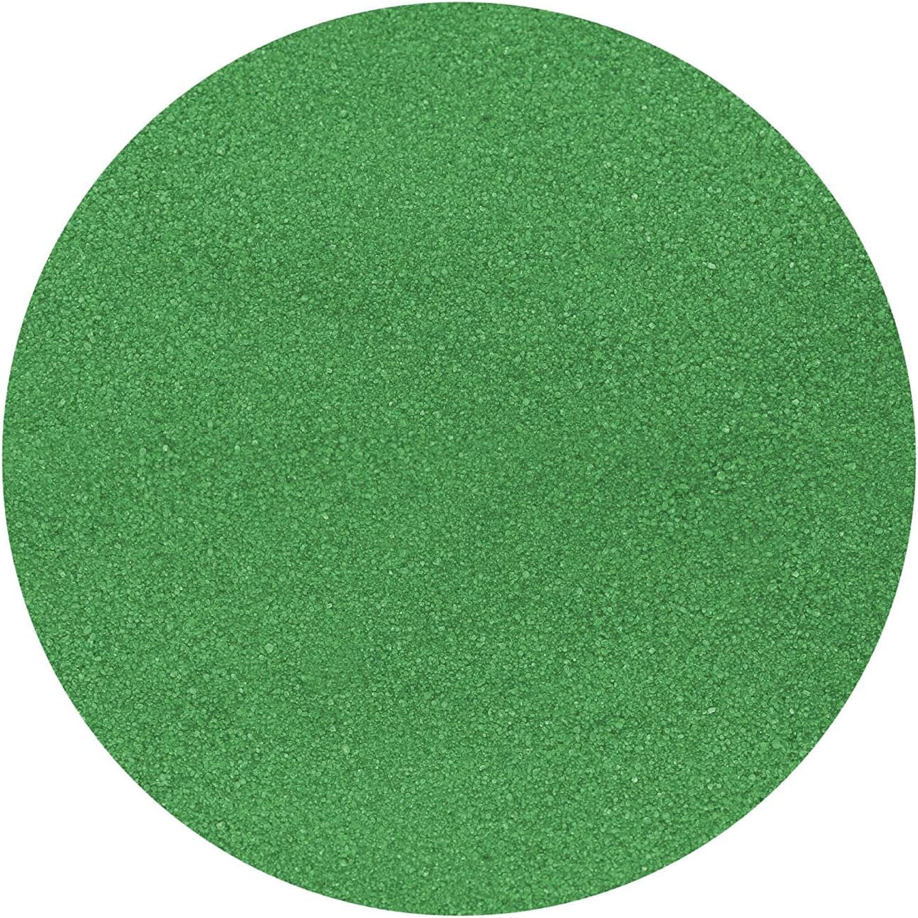 Activa Light Green Decorative Colored Sand in Resealable Bag, 5lb (2.27kg) | Fine Grain & Fade-Proof Sand for Arts & Crafts