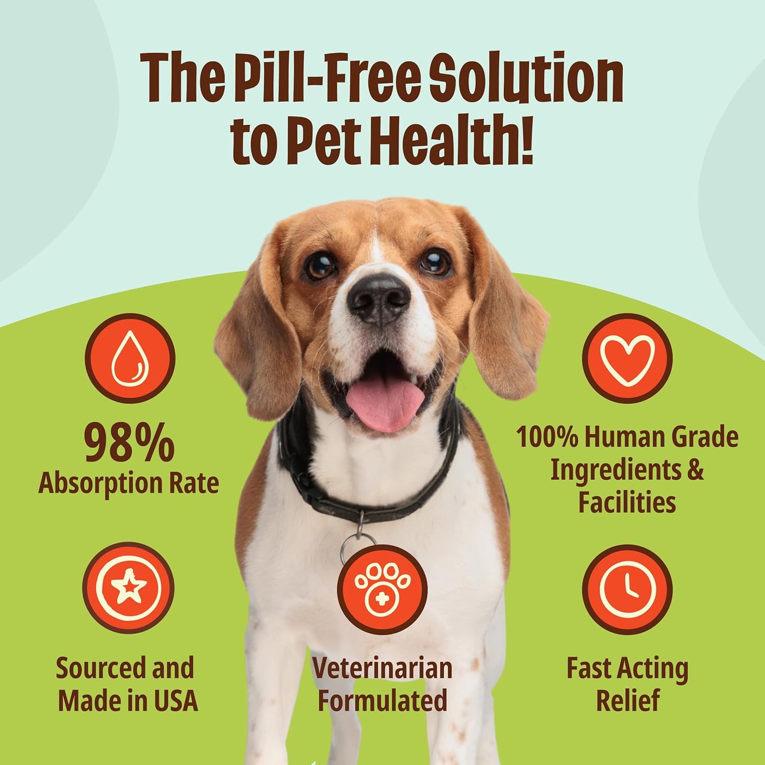 Licks Dog Zen Calming Aid Supplements - 5-use (Roasted Chicken Flavor)