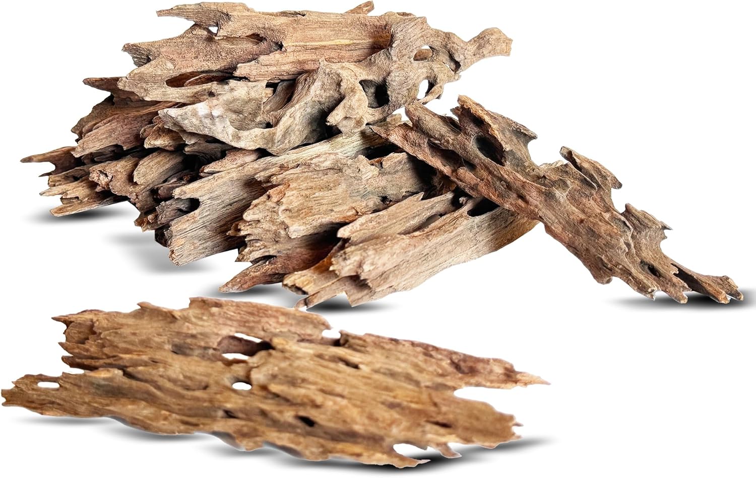 Natural Driftwood Branches for Aquariums&Reptiles-1.5lb,4-12in Length|Ideal for Aquascaping,Reptile Habitat Decor,and DIY Craft Projects (XM-Branches Medium 9 to 12 inch-1.5lb)