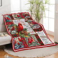 Cardinal Throw Blanket Red Bird Cardinal Stuff Gifts for Kids Girls Boys Adults Women Men Soft Cozy Warm Plush Fluffy Fuzzy Fleece Blanket Christmas Decor 60''X80''