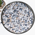 2.5 lbs Small Rocks for Succulents, 1/5 Inch Pebbles for Indoor Plants, Decorative Pea Gravel for Terrarium, Vases, Aquariums, Fish Tank, Drainage Rocks for Potted Plants, Bamboo,Crafts, Cactus