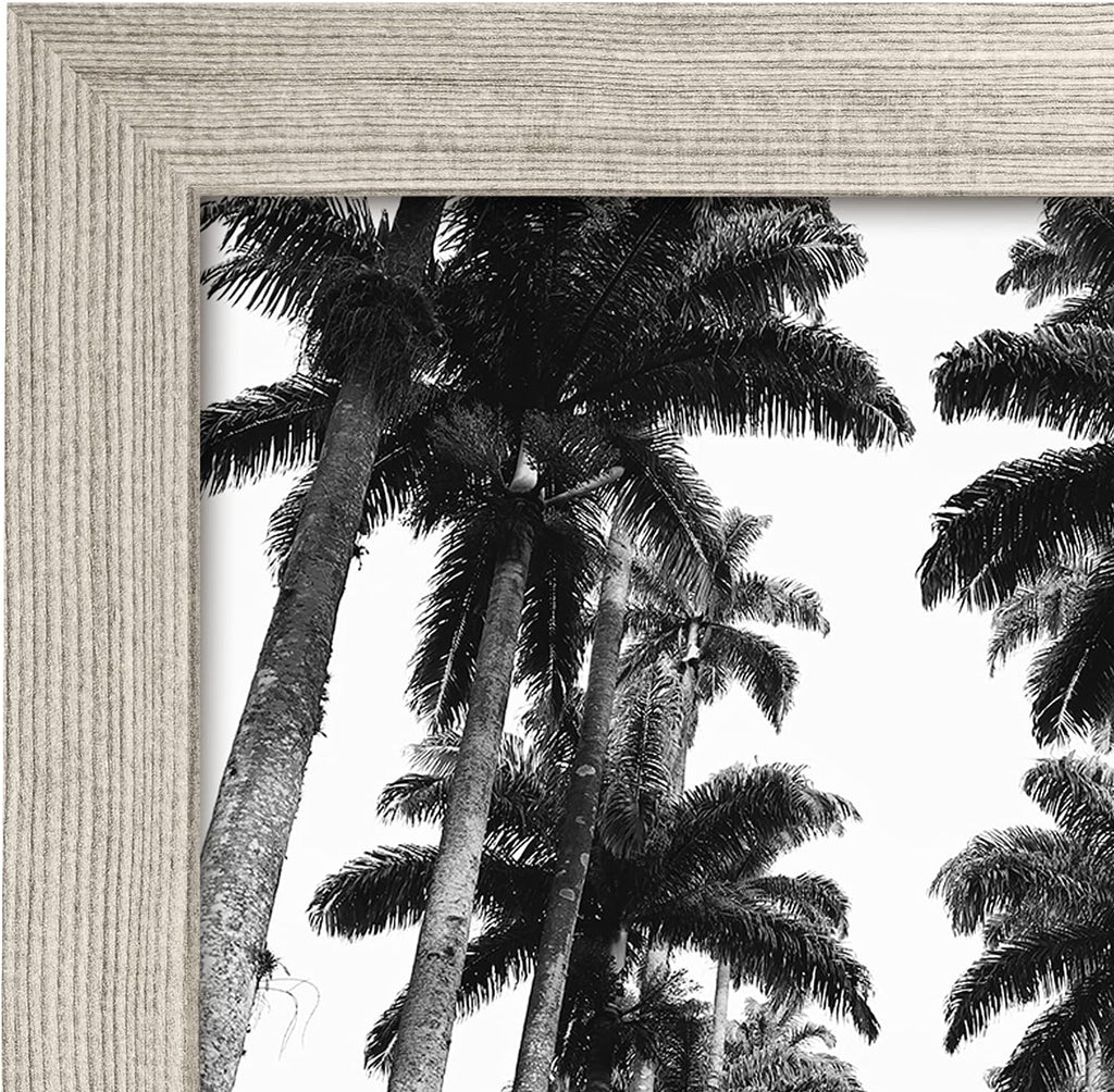 Americanflat 22x28 Poster Frame with Polished Plexiglass - Wide Picture Frames Made of Engineered Wood for Vertical or Horizontal Wall Display - Epic Collection - Driftwood