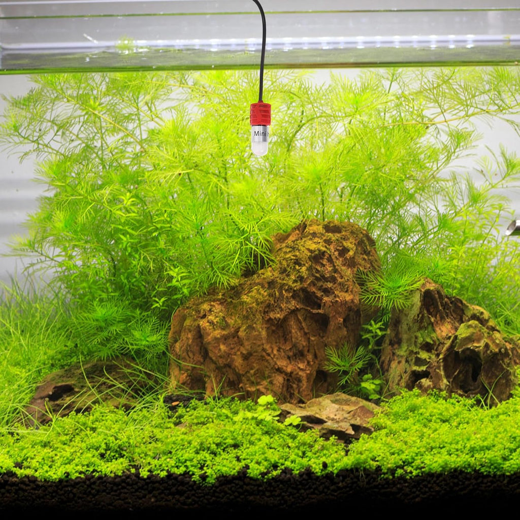 BETOOKY Betta Fish Heater: USB Aquarium Heating Quartz Tube - 15W Adjustable Small Fish Tank Heater for Freshwater Aquariums Turtle Tanks