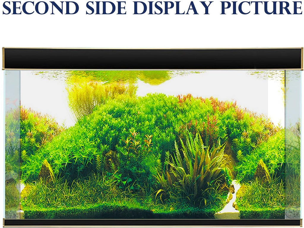 ELEBOX Fish Tank Stickers Wallpaper Seaweed Background Aquarium Background Decoration Water Plants Fish Tank Background 15.7"x 40"