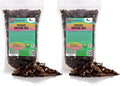 Organic Premium Orchid Soil Mix by Gardenera - Hand Mixed Classic Sphagnum Moss Potting Soil Mix - for Phalaenopsis Orchid - 10 Quart (2 Bags of 5 Quart)