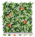Greenery Wall Panels, 20"x20" 8PCS UV Protected Fake Grass Backdrop Privacy Fence Screen, Artificial Hedges for Outdoors Indoors Green Decor
