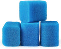 fishkeeper Replacement Filter Sponge for Aquariums (4 Pack), Washable and Reusable Biological Filter Sponge Media for Fish Tanks