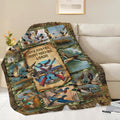 Duck Throw Blanket Hunting Mallard Duck Stuff Gifts for Kids Girls Boys Adults Women Men Soft Cozy Warm Plush Fluffy Fuzzy Fleece Blanket Decor 50''X60''