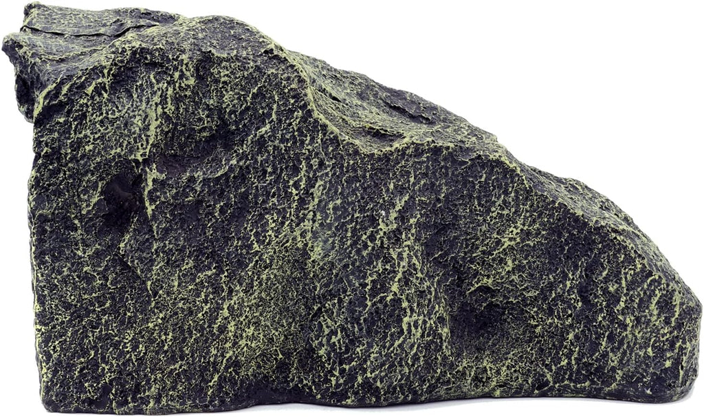 JIHAQUA Reptile Hide Medium Rock Snake Hide Cave Hideout Terrarium Habitat Decor Ornament Bearded Dragon Tank Accessories