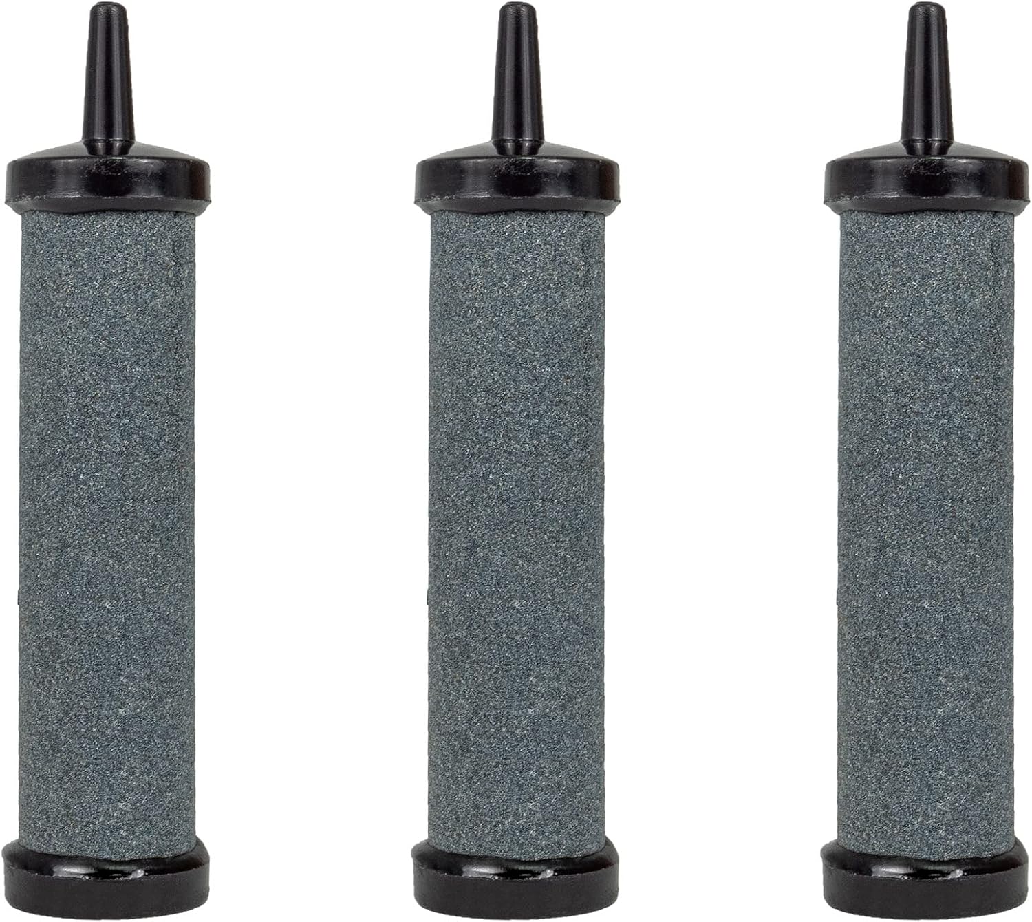 Air Stone Bubble Diffuser Ball - for Aquarium Air Pump and Fish Tanks, Gray, Pack of 10pcs