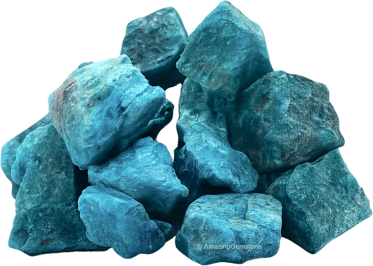 Amazing Gemstone 2 Pieces Green Apatite Raw Crystals and Healing Stones, Natural Rocks for Tumbling and DIY Raw Stones and Crystals