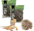 The Habitat Life - Natural Spanish Moss - for Reptiles, Amphibians & Invertebrates Terrariums - Humidity Control - Breathable Bedding - Dye-Free & Safe - Medium - 2 Pack