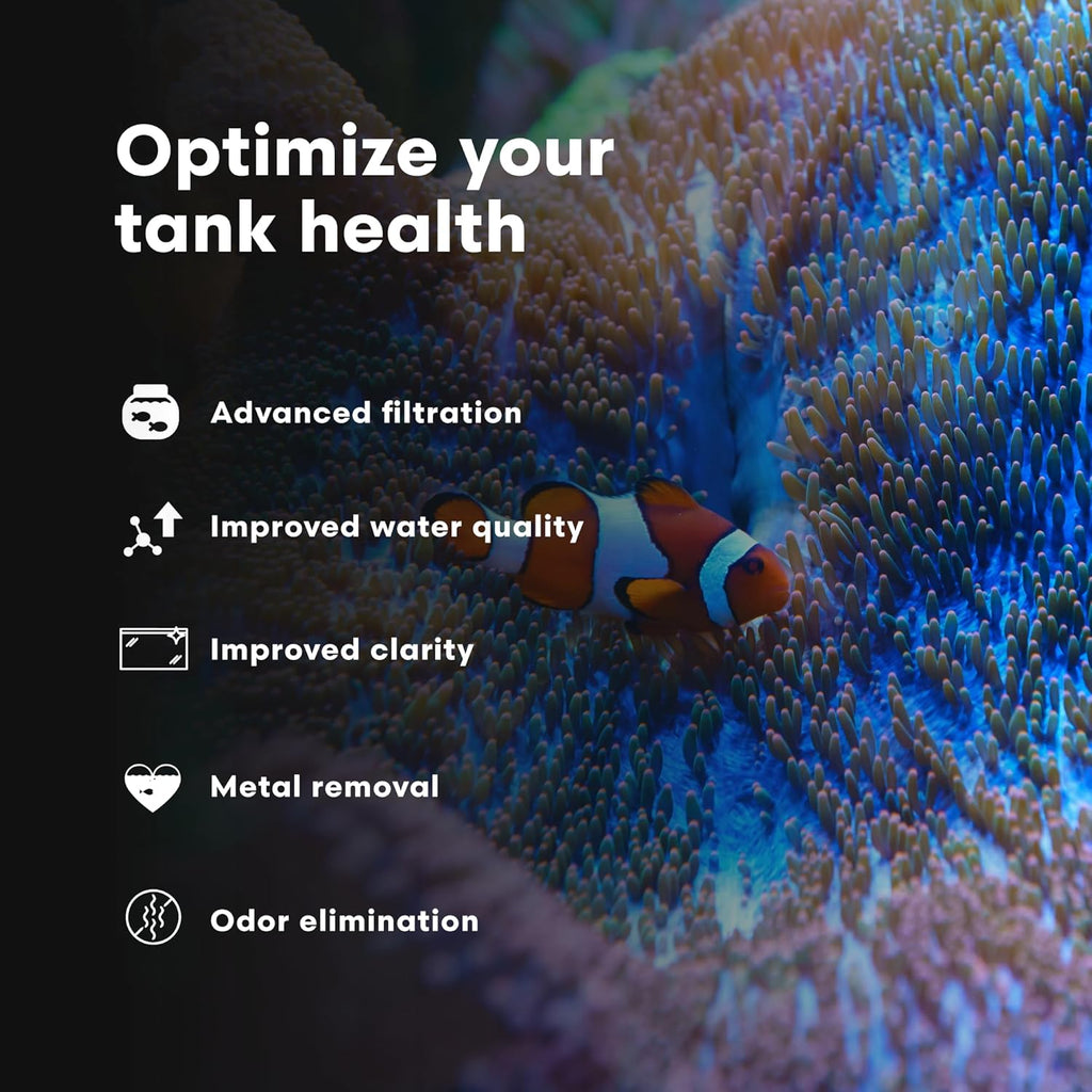 Brightwell Aquatics - Purit Next-Generation Chemical Filtration Media - for use in All Marine and Freshwater Aquaria - Aquarium Water Treatments, 5.28 GAL
