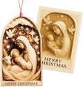 Christmas Nativity Ornament 2025 - Christian Christmas Ornaments - Religious Christmas Ornaments - Christmas Ornaments - Christian Christmas Decor - Christmass Decoration