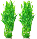 25.98 Inch Tall Aquarium Plants – Large Lifelike Artificial Fish Tank Decorations, 2 Pcs Fish Tank Plants Plastic，Durable & Safe for Freshwater/Saltwater Aquariums (Green (Style B))