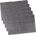 Happyyami 5pcs Plastic Mesh Grid for Projects Multi-Purpose Handmade Mesh for Fish Tank Aquariums and Crafting Black