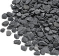 Mr. Fireglass Natural Decorative Gray Bean Pebbles 1/5" Crushed Gravel Stone for Decorating Garden, Succulent Plants and Walkway (2-lb Bag)