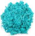 3.5 oz Artificial Moss for Plants Indoor, Fake Preserved Reindeer Moss for Centerpieces Home Decor Potted Plants Crafts Wedding Wall Decor(Blue)