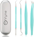Premium Vinyl Weeding Tool Kit - Precision Stainless Steel Weeder - Hook and Pick with Fine Tweezers Crafting Set - by iVyne