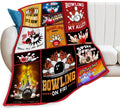 Bowling Blanket Bowling Sport Lover Throw Blankets Gifts for Girls Boys Kids Soft Cozy Fleece Plush for Couch Sofa Bed 80"x60"
