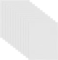 12 Pieces 7 Count Plastic Mesh Canvas Sheets for Embroidery, Acrylic Yarn Crafting, Knit Crochet Projects and Make Aquarium Dividers (10.5 X 13.5 Inch)